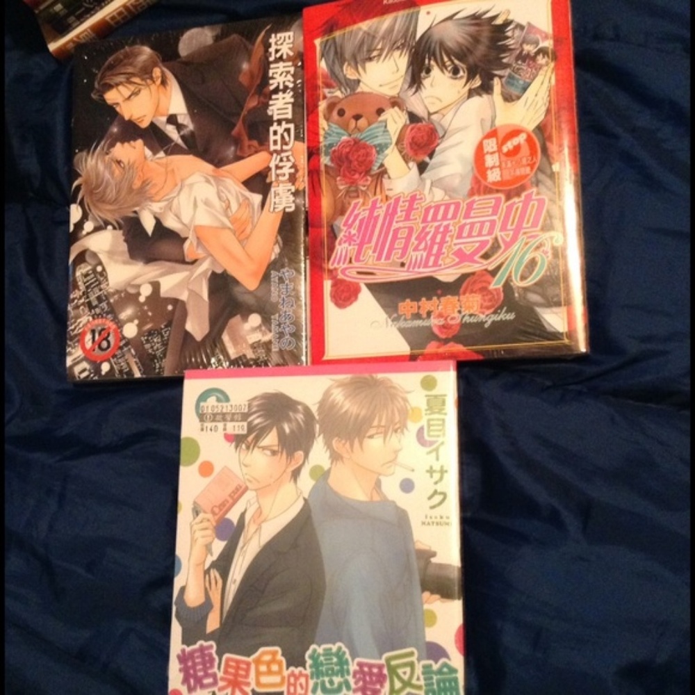 Reserved: Manga Bundle for @greatredspot